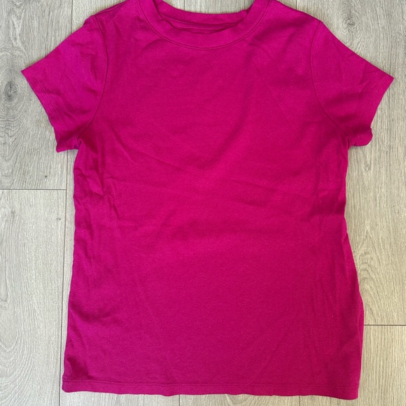 a new day Tops - a new day Fuchsia Ribbed Top